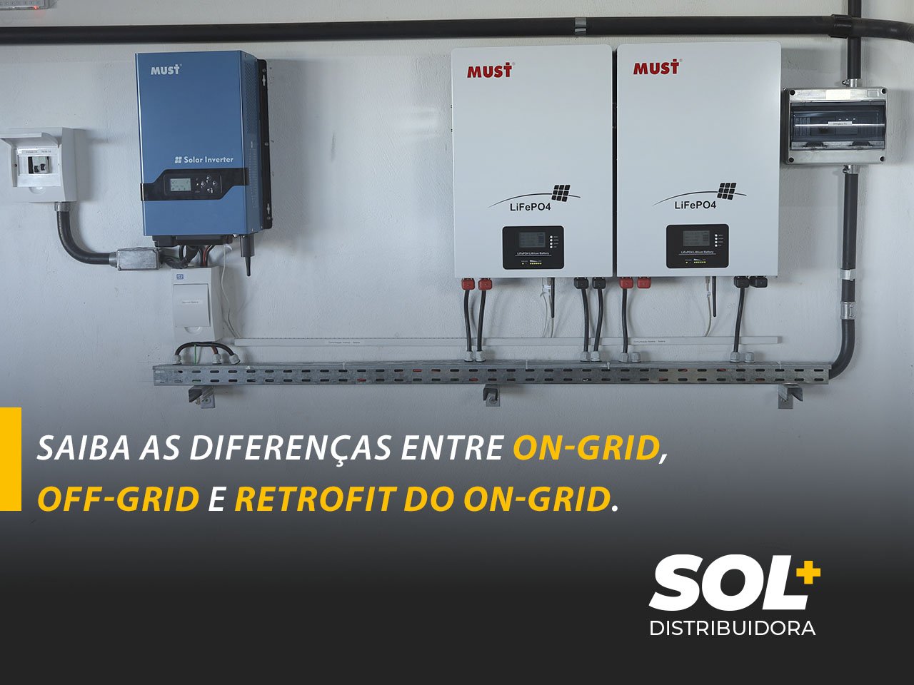 diferença entre on-grid x off-grid